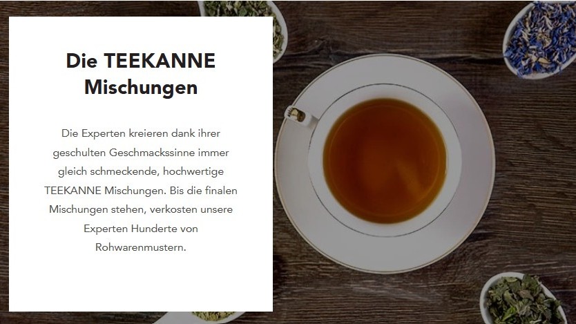 Teekanne - Qualitätsversprechen 2